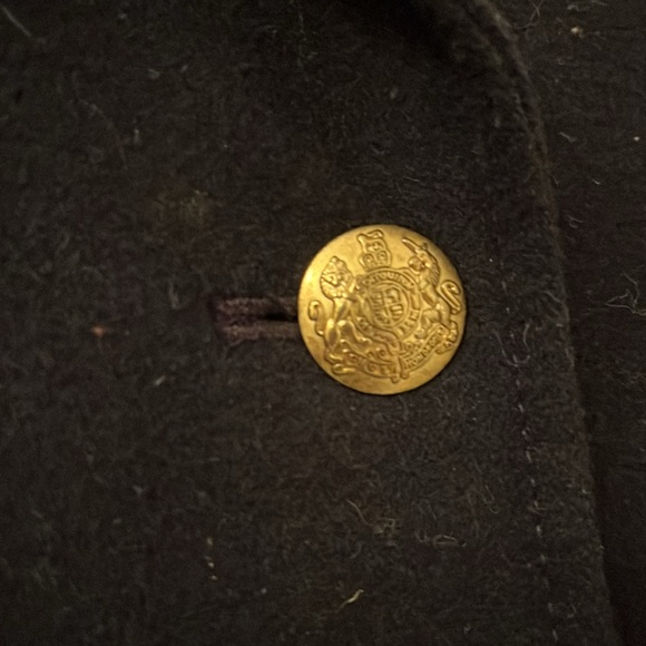 J. Crew Navy Pea Coat Womens Size 0 - Picture 3 of 6